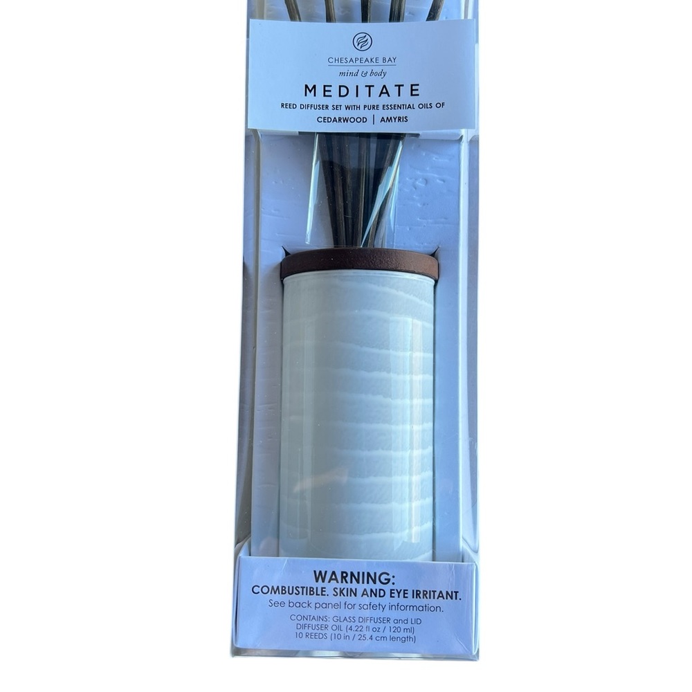Chesapeake Bay White Glass Reed Diffuser